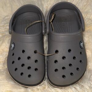 CROCS Dark Gray Ventilated Clogs